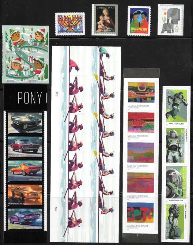 COMPLETE 2022 Commemorative, Special, Priority Stamps Year Set (DIE-CUT) Issues
