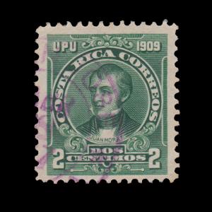 COSTA RICA  STAMP 1910. SCOTT # 70. USED. ITEM 3