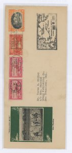 Philippines 393/C52-3 China-Clipper/First flight-manila to San Francisco December 2-5,1935 with printed cachet and hand stamp