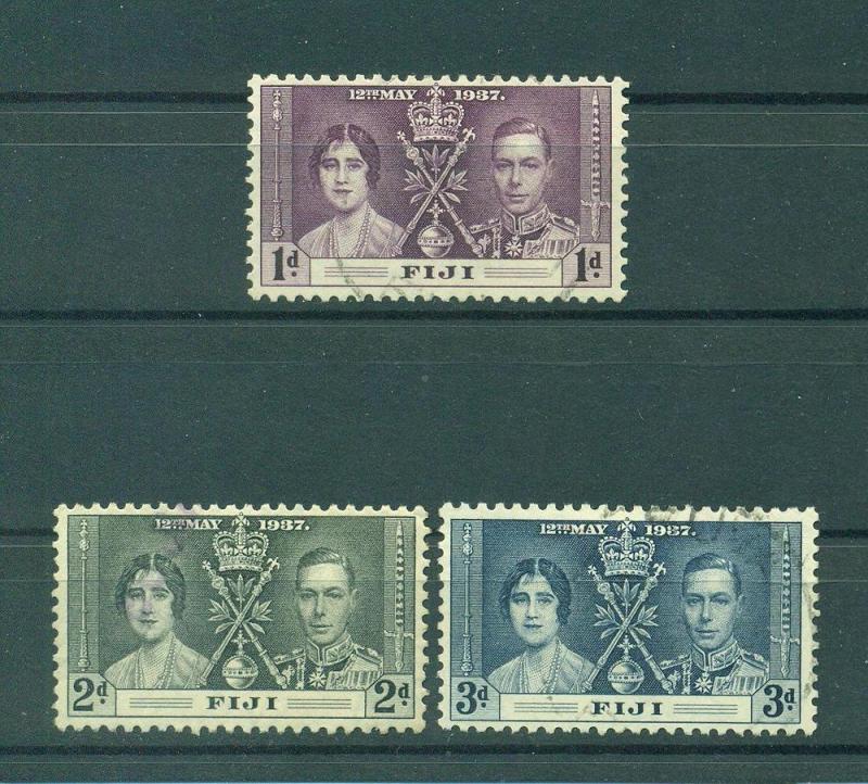 Fiji sc# 114-116 used cat value $5.75