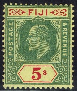 FIJI 1906 KEVII 5/-