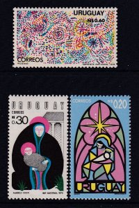 Uruguay 925-927 MNH VF