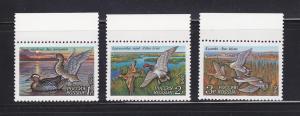 Russia 6090-6092 Set MNH Birds, Ducks