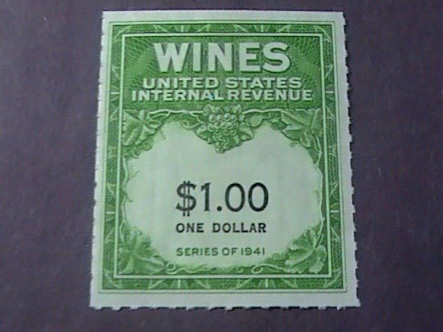 U.S.# RE173-MINT/NEVER HINGED---WINE STAMP---1949