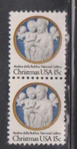 USA Scott # 1768 MNH - Christmas Issue Pair