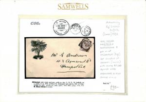 GB Cover SUFFOLK HORTICULTURE *Red House Nurseries* Advert 1891 {samwells}C06a