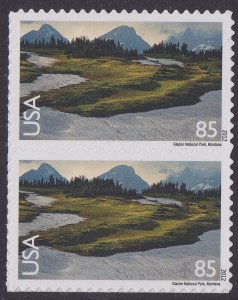 US C149 Airmail Glacier National Park 85c vert pair MNH 2012