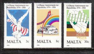 Malta 650-2 MNH VF