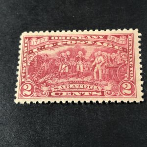 U.S.# 644-MINT/HINGED---ORISKANY IN SARATOGA---1927