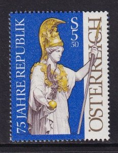 Austria  #1630   MNH   1993 Pallas Athena statue