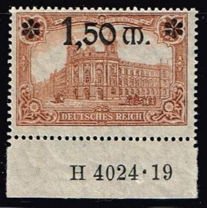 Germany ,Sc.#116 MNH, with House order number