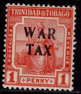 TRINIDAD & TOBAGO GV SG178b, 1d scarlet, M MINT.