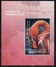 Micronesia 2003, Flamingo s/s, MNH