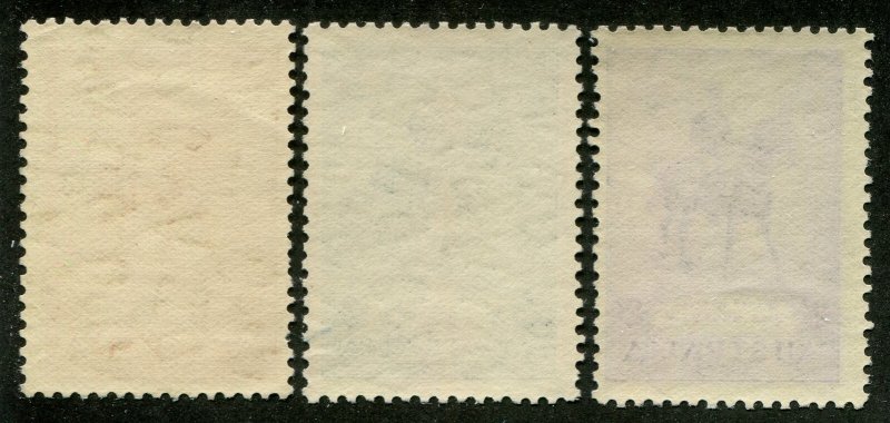Australia #152-154 Mint Set
