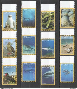 2016 Samoa National Geographic Fish Marine Life Birds Michel 50Euro ** Nw0014