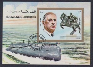 Sharjah & Dependencies , DeGaulle & Le Redoutable Sub , F-VF S/S - I Combine S/H