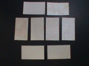 ​CHINA 1965 SC#842-9 PEOPLE'S LIBERATION ARMY-FANCY CANCEL COMPLETE SET VF