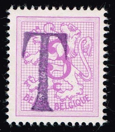 Belgium #404 Lion Rampant; Unused T Postage Due