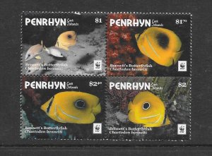 FISH - PENRHYN #580  WWF  MNH