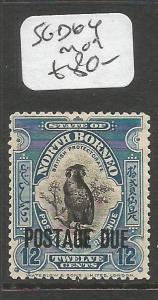 North Borneo Postage Due SG D64 Bird MOG (5clu)