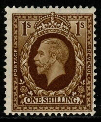 GB SG449 1936 1/= BISTRE-BROWN MTD MINT 