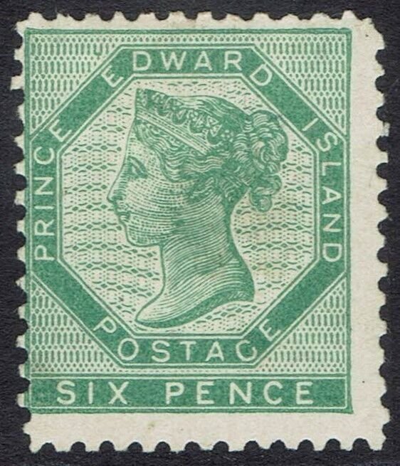 PRINCE EDWARD ISLAND 1862 QV 6D PERF 11½ - 12