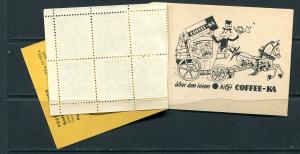 Germany 1957 Complete booklet LP98/57  Mi MH 2 MNH Cv 200 euro 7302