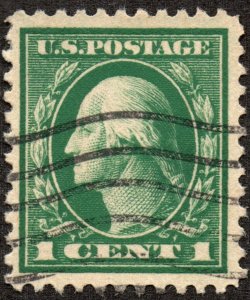 1917 US 1c, Washingtom, Used, Well centered, Sc 498