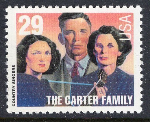 2773 The Carter Family MNH single from sheet