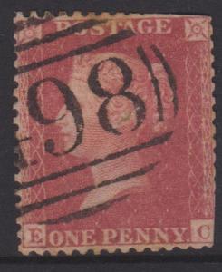 Great Britain QV Sc#20 Used Letters EC