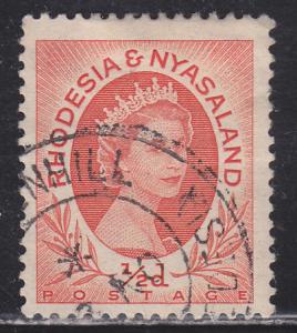 Rhodesia & Nyasaland 141 Queen Elizabeth II 1954