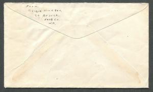 NEW BRUNSWICK SPLIT RING TOWN CANCEL COVER SOUTH BRANCH OF ST NICHOLAS RIVER