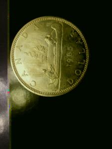 1965 canadian silver dollar