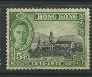 Hong Kong - Scott 170 - Definitive Issue - 1941 - MNH - Single 5c Stamp