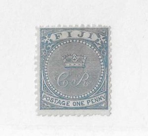 Fiji Sc #15 1p blue NG FVF