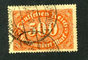 Germany 160 500 mk. - Used - CV $1.40