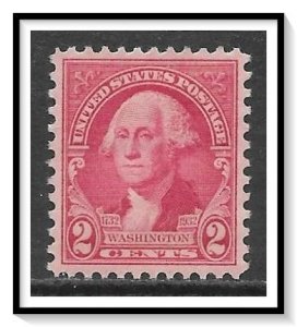 US #707 Washington Bicentennial MH