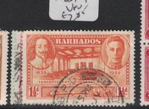 Barbados SG 257-9 VFU (7dsb) 