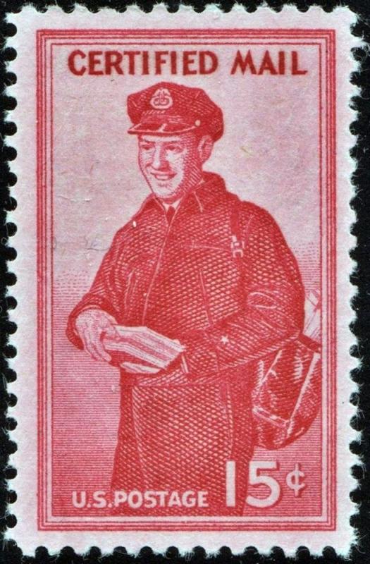 SC#FA-1 15¢ Letter Carrier (1955) MNH