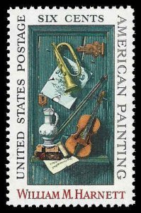 PCBstamps   US #1386 6c William M. Painting, MNH, (15)