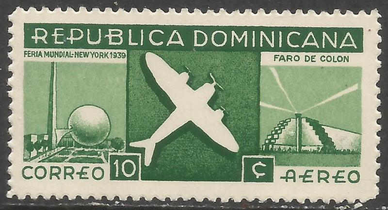 DOMINICAN REPUBLIC C33 MOG COLUMBUS I452-4