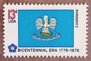 United States #1650 13c Louisiana State Flag MNG (1976)