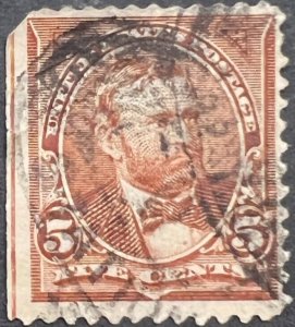 Scott#: 270 - Ulysses S. Grant 5¢ 1895 BEP used single stamp - Lot G3