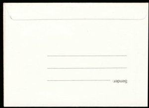 NORWAY Mi. K47 POSTAL STATIONERY LETTER CARD 125o BIRDS