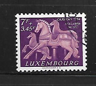 LUXEMBOURG, B185, USED, MERRY-GO-ROUND