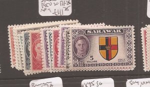 Sarawak 1950 SG 171-86 MOG (9ayy) 