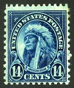 U.S. #695 MINT OG LH