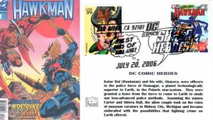 #4084j//t Hawkman Tom's FDC