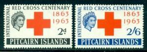 Pitcairn Islands #36-37  M NH  CV$14.10   Red Cross