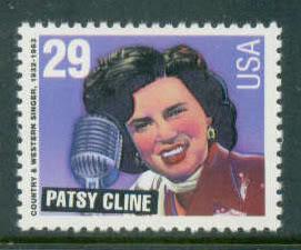 U.S. 2772 29c Patsy Cline Fine MNH